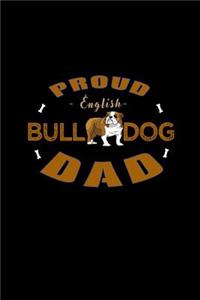 proud english bulldog dad