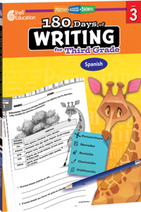 180 Days of Writing for Third Grade (Spanish)