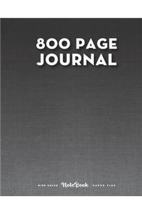 800 page Journal