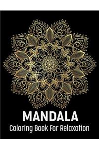 Mandala Coloring Book for Relaxation