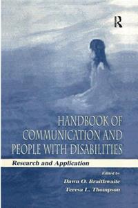 Handbook of Communication and People with Disabilities