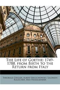 The Life of Goethe