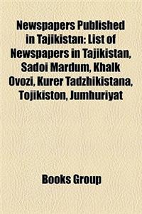 Newspapers Published in Tajikistan