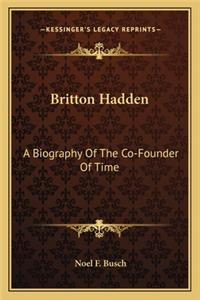 Britton Hadden