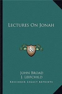 Lectures on Jonah