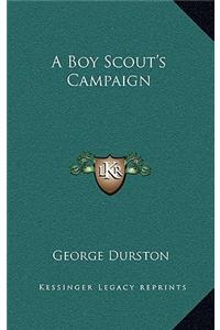 A Boy Scout's Campaign