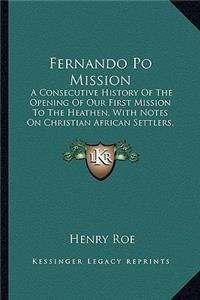 Fernando Po Mission
