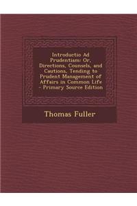 Introductio Ad Prudentiam