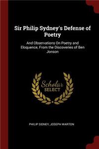 Sir Philip Sydney's Defense of Poetry