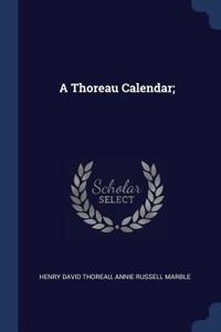 Thoreau Calendar;