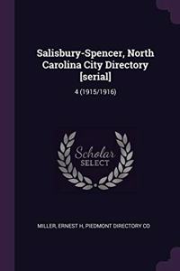 Salisbury-Spencer, North Carolina City Directory [serial]