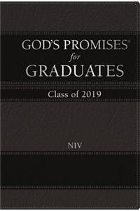 God's Promises for Graduates: Class of 2019 - Black NIV