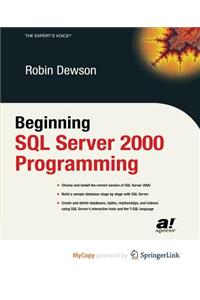 Beginning SQL Server 2000 Programming