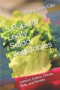 5 Popular Leafy Salad Vegetables