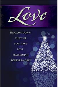 Love Tree Advent Bulletin (Pkg of 50)