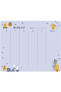 2020 High Note® Garden Bee Weekly To-Do Pad