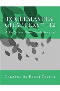Ecclesiastes, Chapters 7 - 12