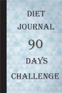 Diet Journal 90 Days Challenge