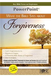 What the Bible Says about Forgiveness PowerPoint