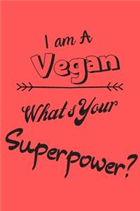 I am a Vegan What's Your Superpower