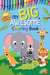 My First Awesome Coloring Book (Jumbo Coloring Book)
