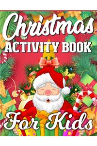 Christmas Activity Book For Kids