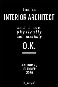 Calendar 2020 for Interior Architects / Interior Architect