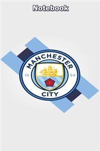 Manchester City Design 8 Notebook For Man City Fans and Lovers