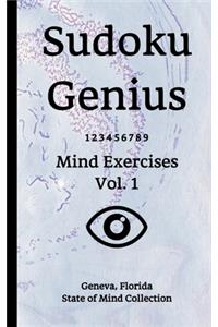 Sudoku Genius Mind Exercises Volume 1