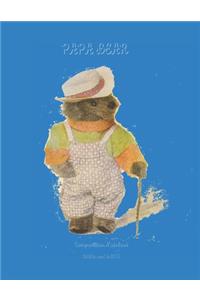 Papa Bear Composition Notebook Draw and Write