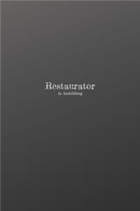 Restaurator in Ausbildung