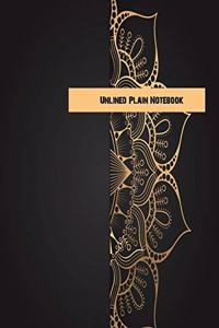 Unlined Plain Notebook