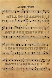 A Mighty Fortress Is Our God Hymn Journal