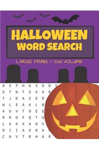 Halloween Word Search