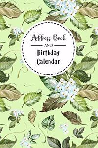 Address Book and Birthday Calendar