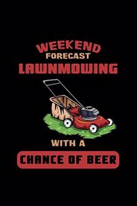 Weekend Forecast Lawnmowing With A Chance Of Beer