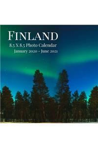 Finland 8.5 X 8.5 Photo Calendar January 2020 - June 2021