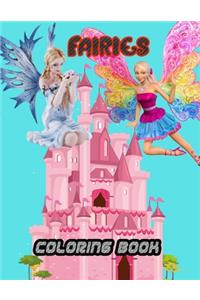 Fairies Coloring Book