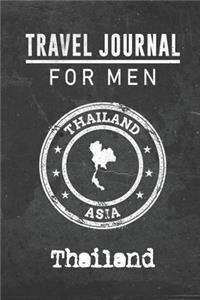 Travel Journal for Men Thailand