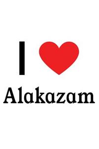 I Love Alakazam: Alakazam Designer Notebook