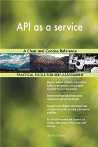API as a service