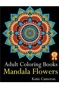 Adult Coloring Books Mandala Flowers