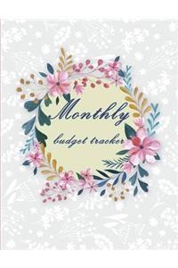 Monthly budget tracker