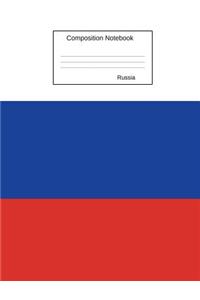 Russia Composition Notebook