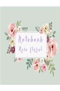 Notebook Rose Floral