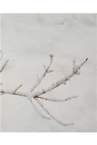 Winter School Composition Book Pretty Branch 130 Pages