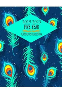 2019-2023 Five Year Planner And Calendar