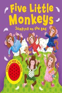 FIVE LITTLE MONKEYS JUMPING ON THE BED S