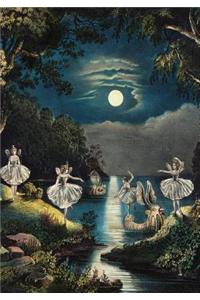 Ballerina Fairies Dancing in the Moonlight