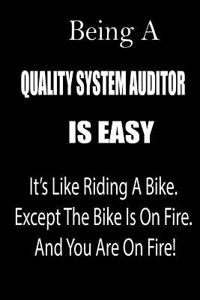 Being a Quality System Auditor Is Easy